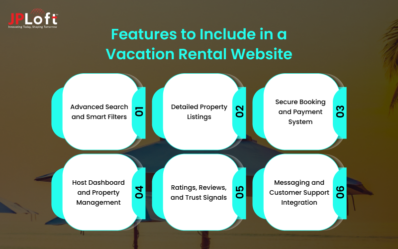 Features to Include in a Vacation Rental Website